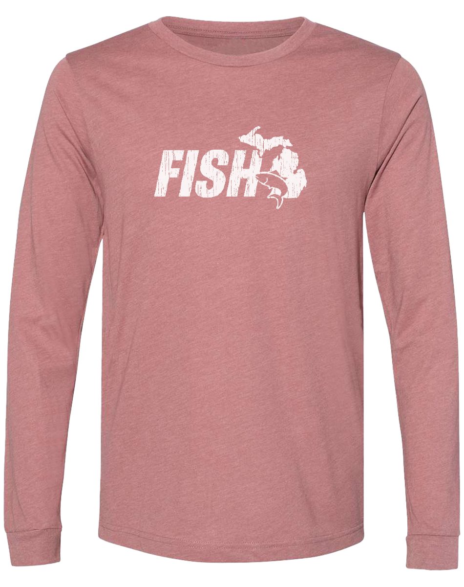 Fish MI Long Sleeve T-Shirt