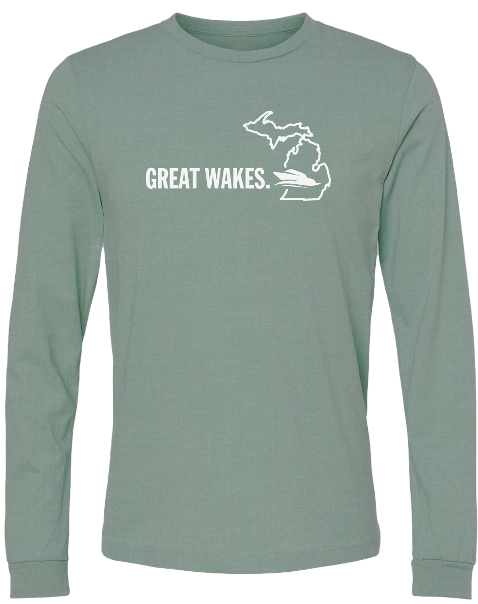 Great Wakes Long Sleeve T-Shirt
