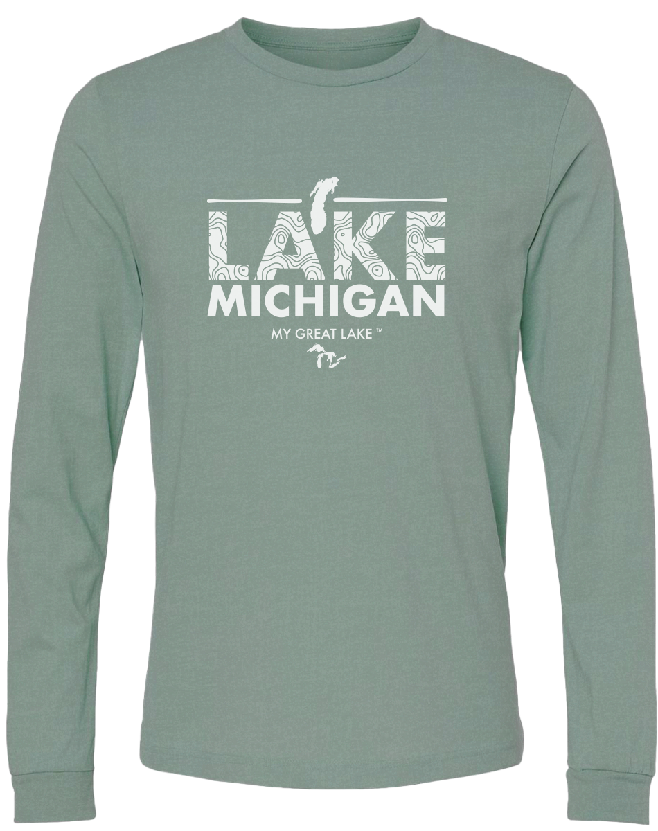 My Great Lake Michigan Long Sleeve T-Shirt