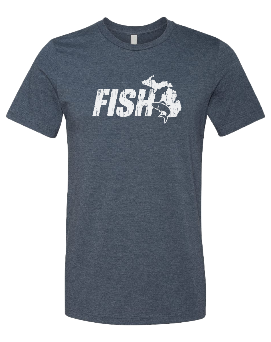 Fish Michigan Unisex T-Shirt