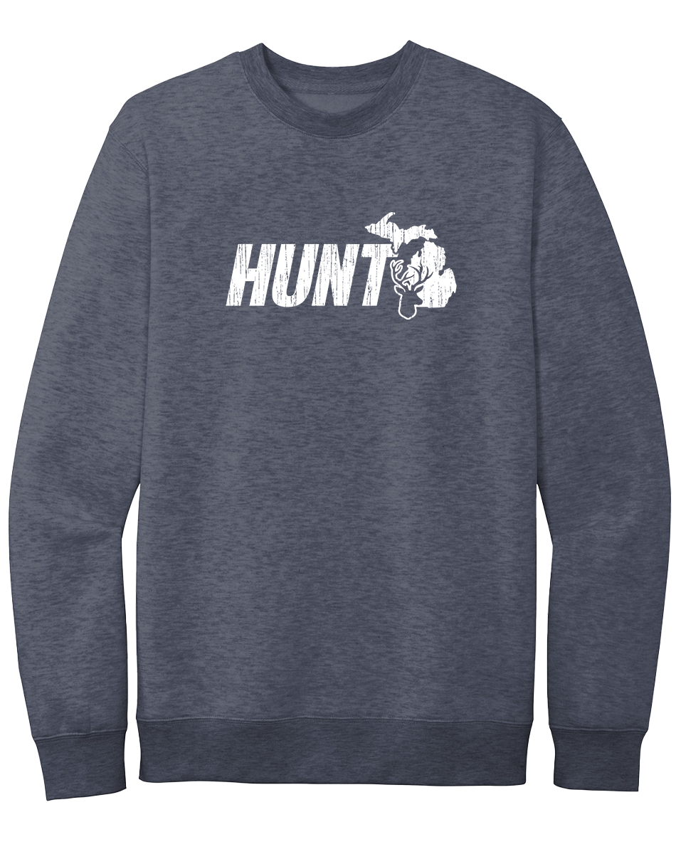 Hunt Michigan Crewneck Sweatshirt