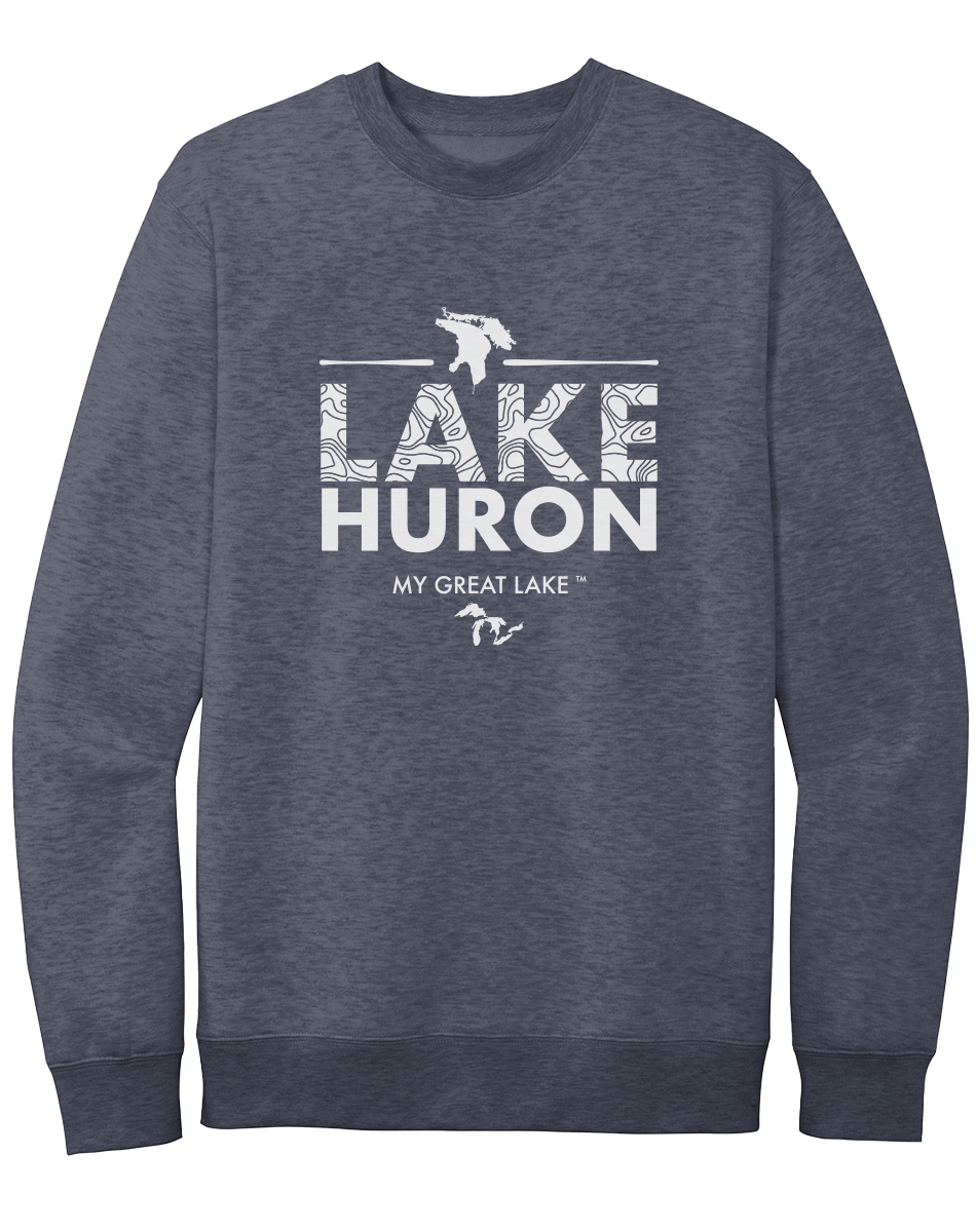 My Great Lake Huron Crewneck Sweatshirt