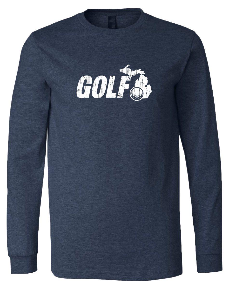 Golf Michigan Long Sleeve T-Shirt