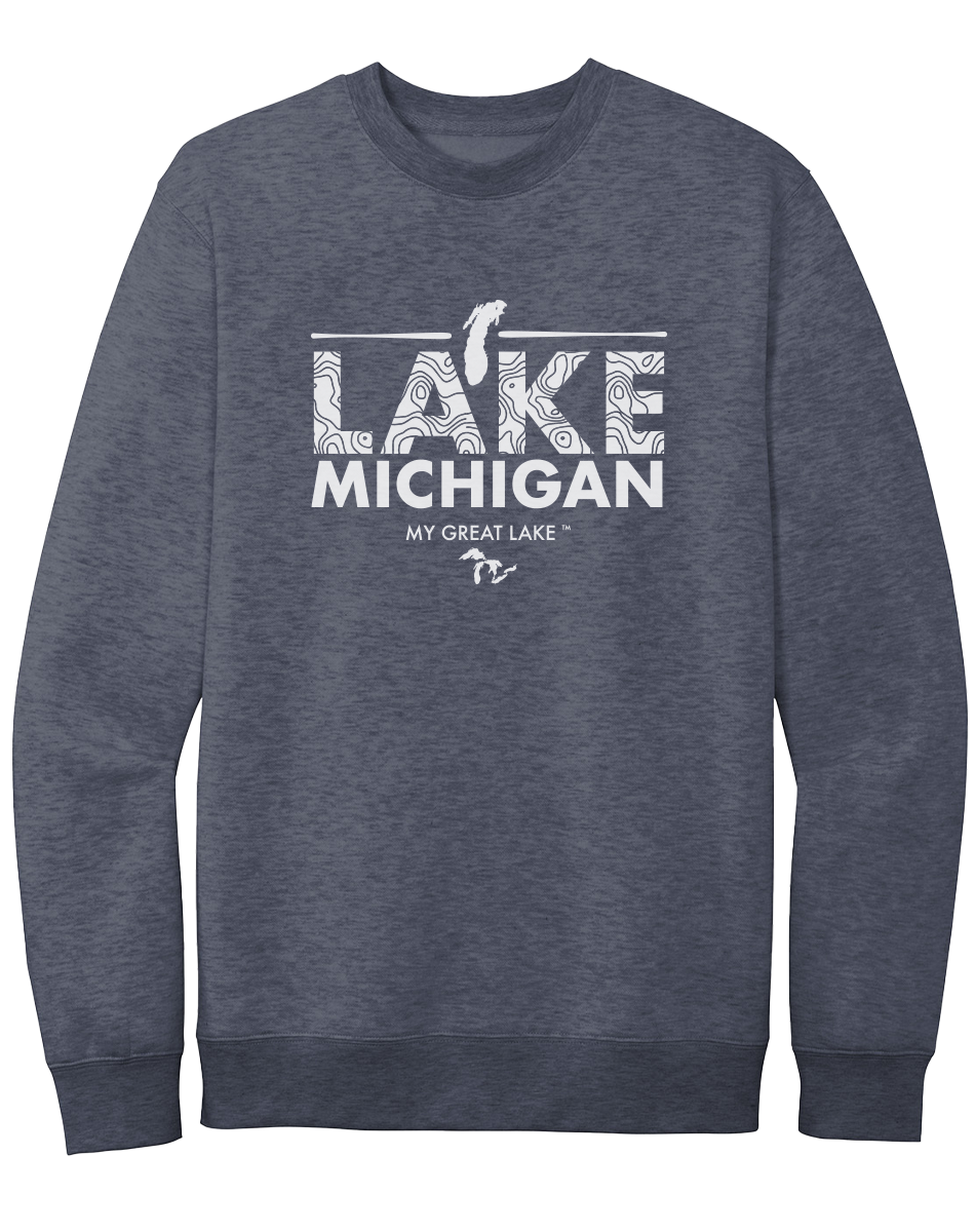 My Great Lake Michigan Crewneck Sweatshirt