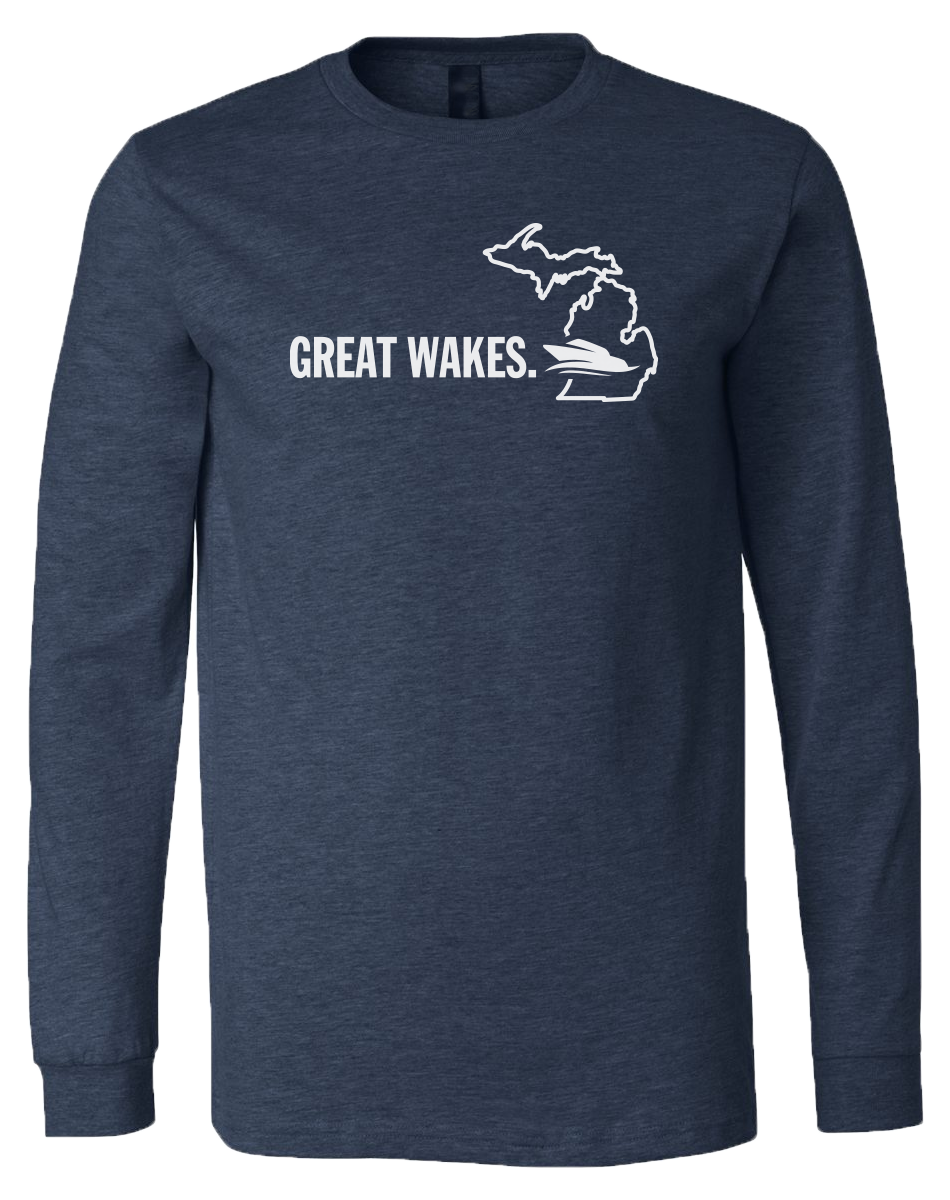 Great Wakes Long Sleeve T-Shirt