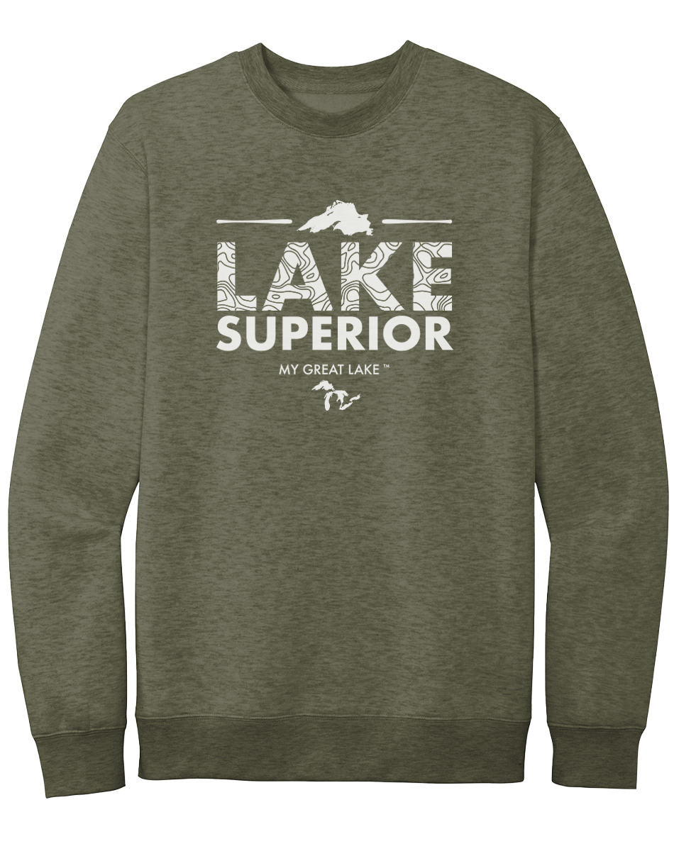 My Great Lake Superior Crewneck Sweatshirt