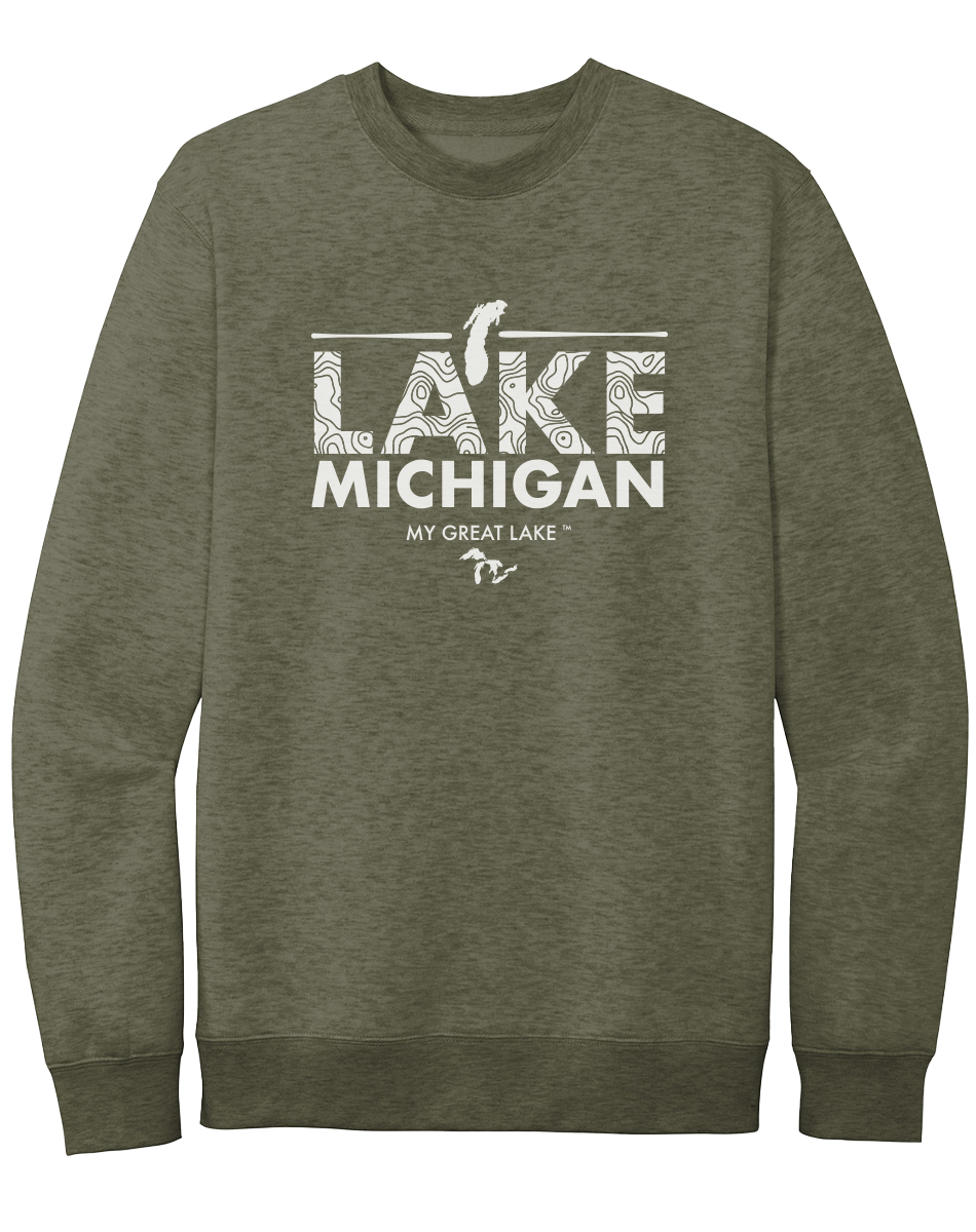 My Great Lake Michigan Crewneck Sweatshirt