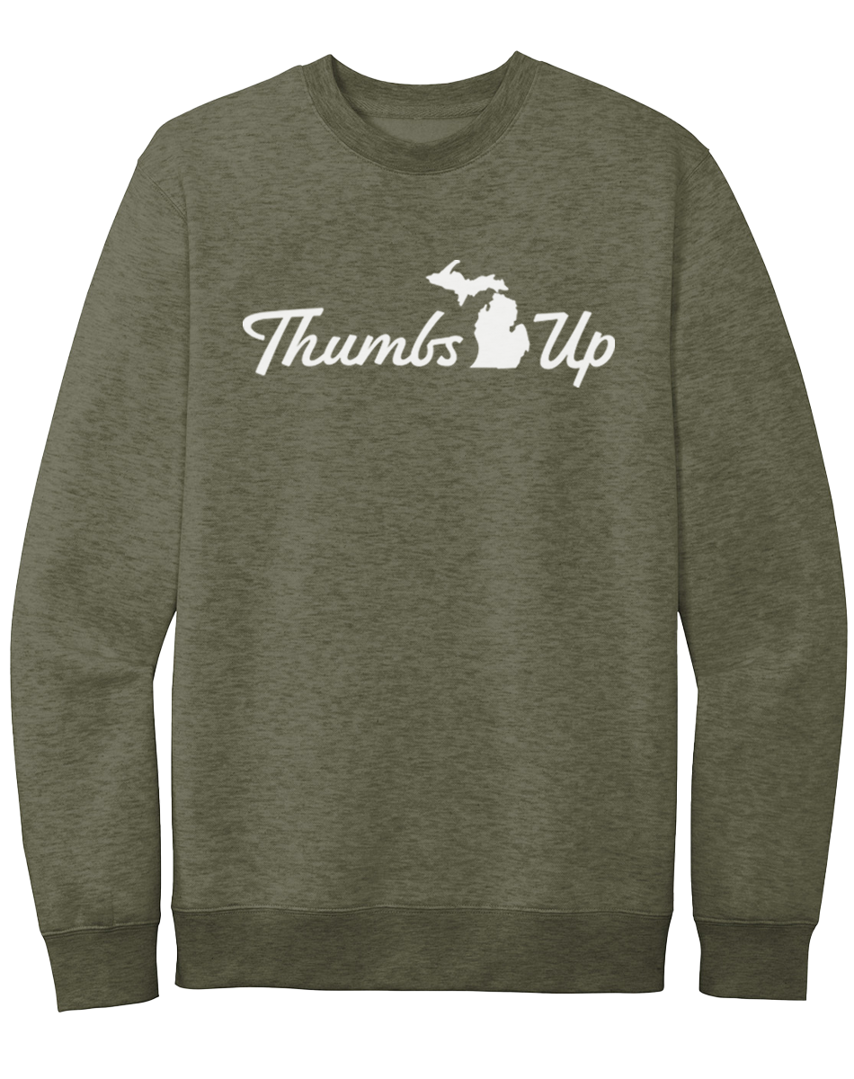 Thumbs Up Crewneck Sweatshirt