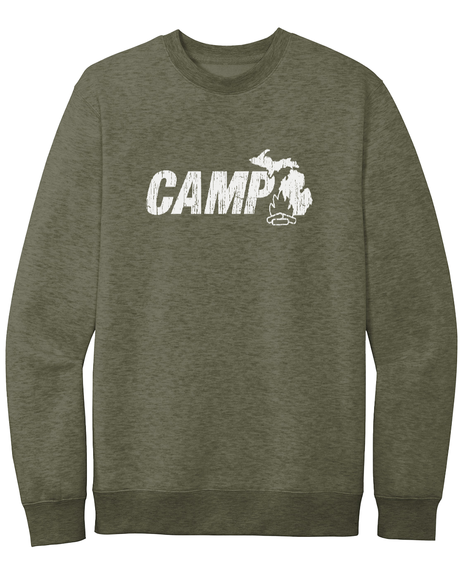 Camp Michigan Crewneck Sweatshirt