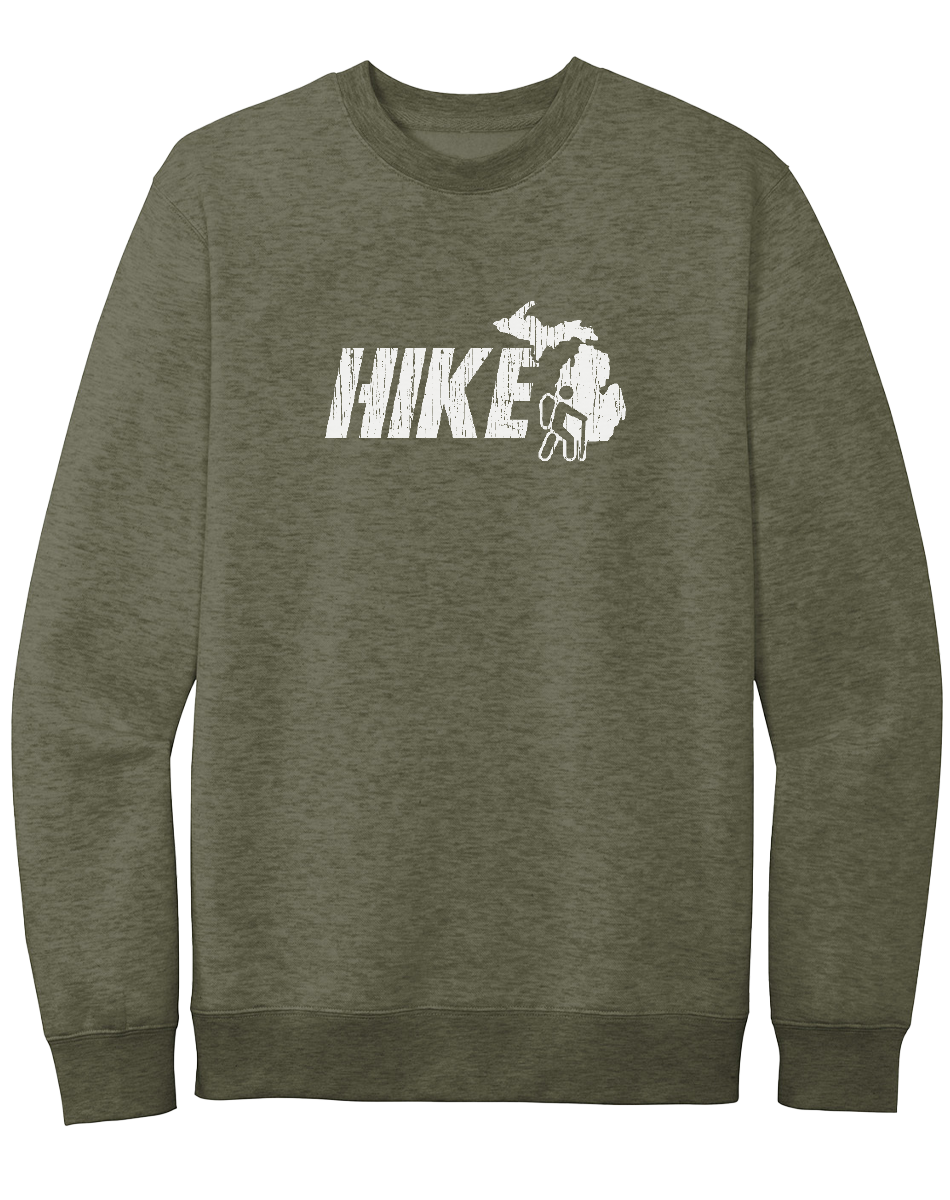 nike michigan crewneck