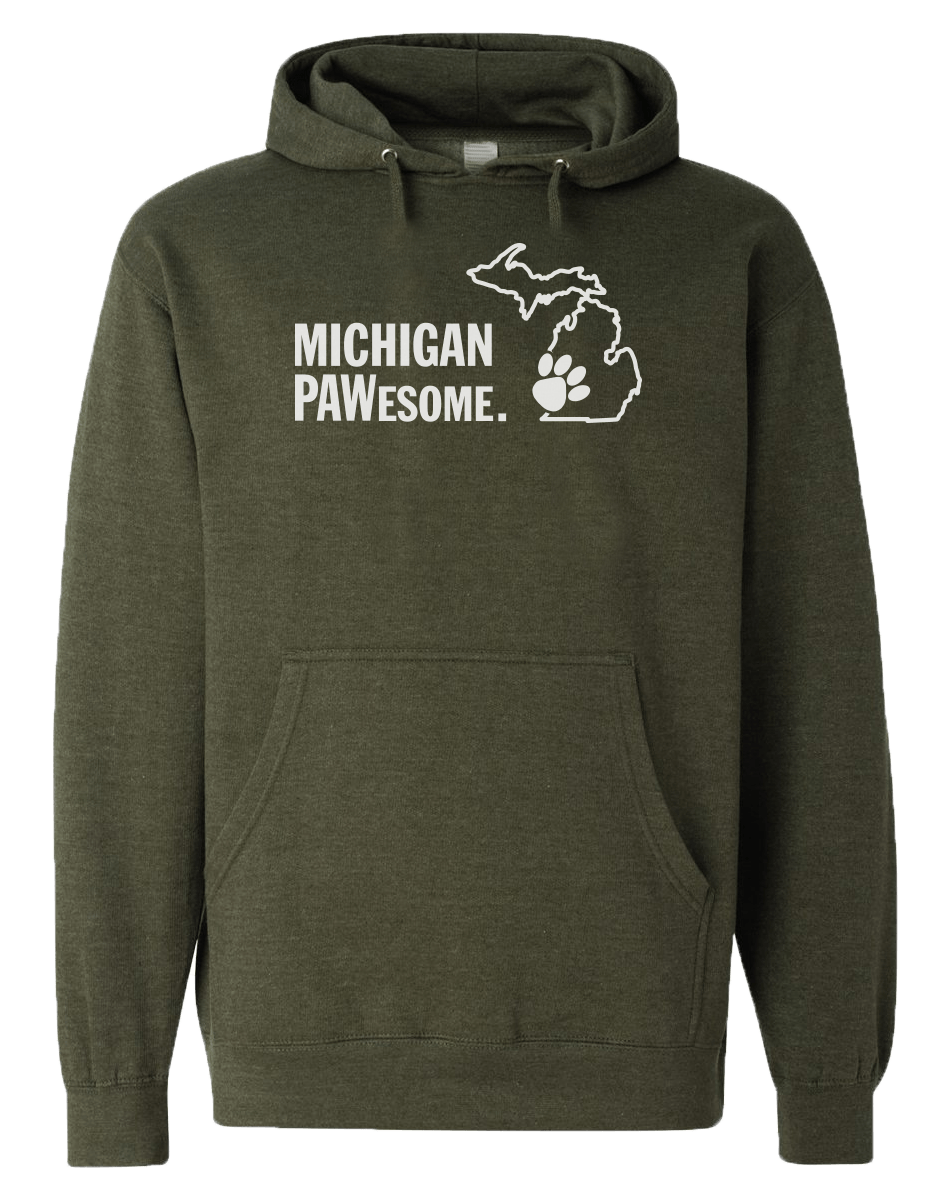 Michigan PAWesome Hoodie