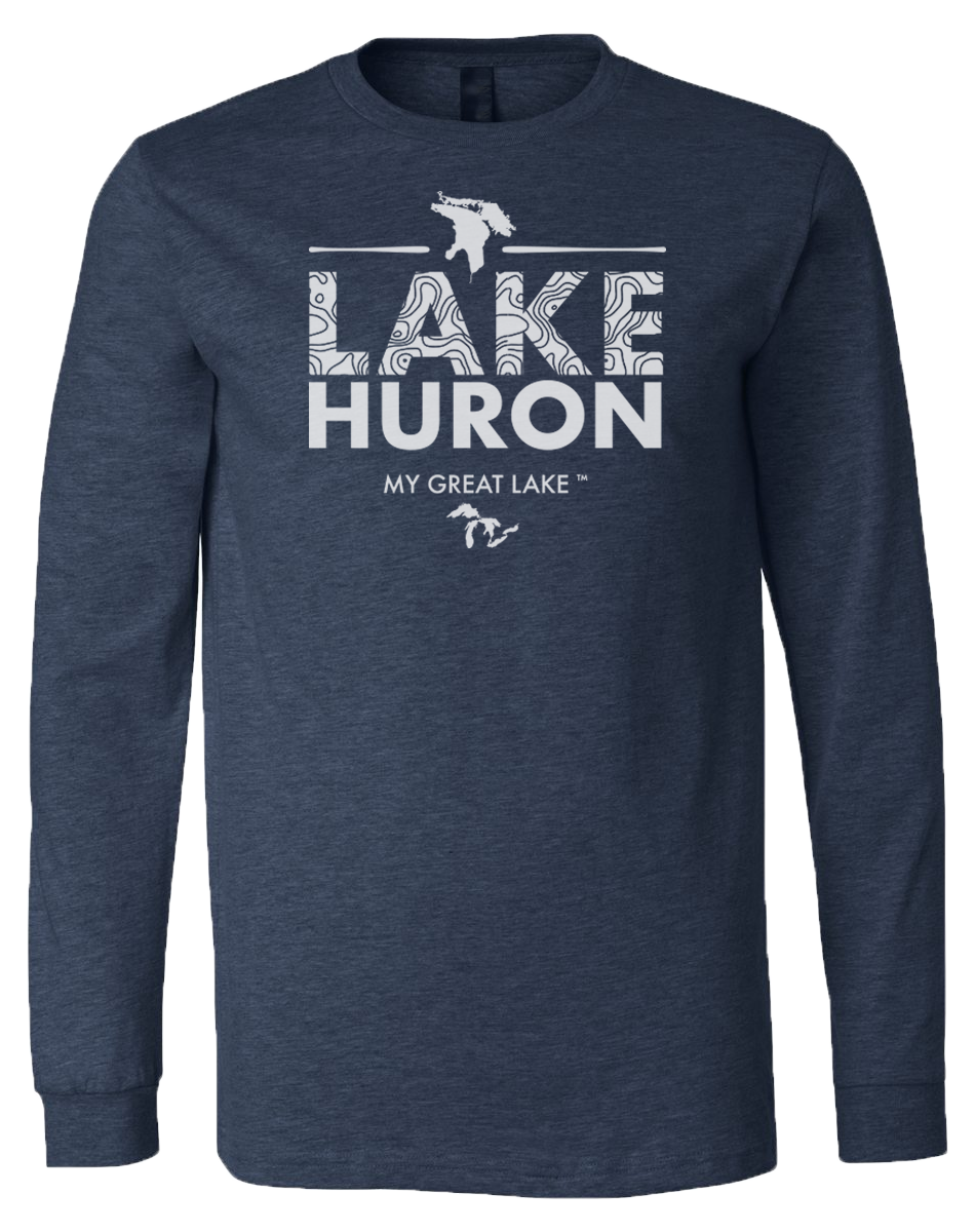 My Great Lake Huron Long Sleeve T-Shirt