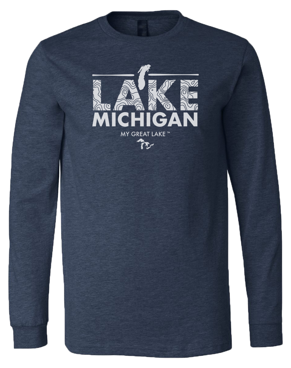 My Great Lake Michigan Long Sleeve T-Shirt