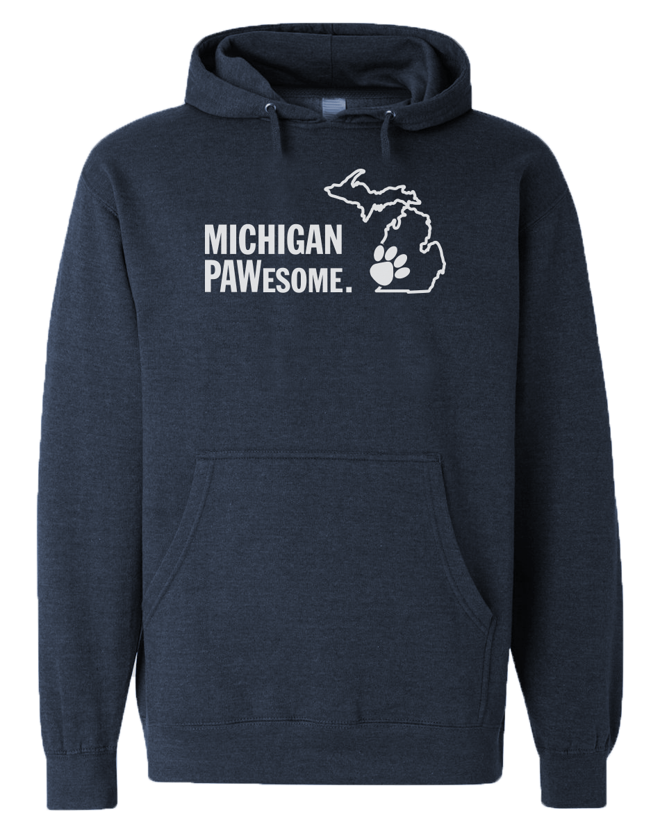 Michigan PAWesome Hoodie