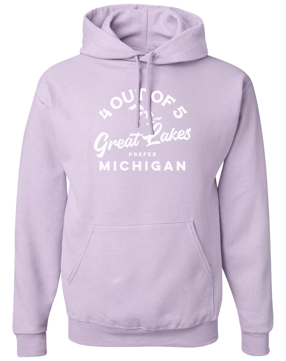 4 Out Of 5 Great Lakes Prefer Michigan Hoodie