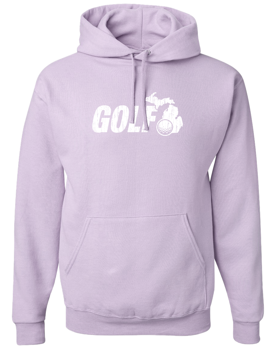 Michigan Golfing Hoodie High Quality Michigan Awesome