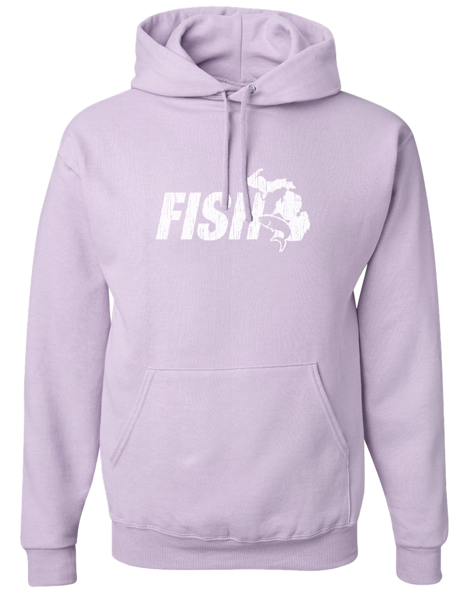 Fish Mi Hoodie Lilac / Small