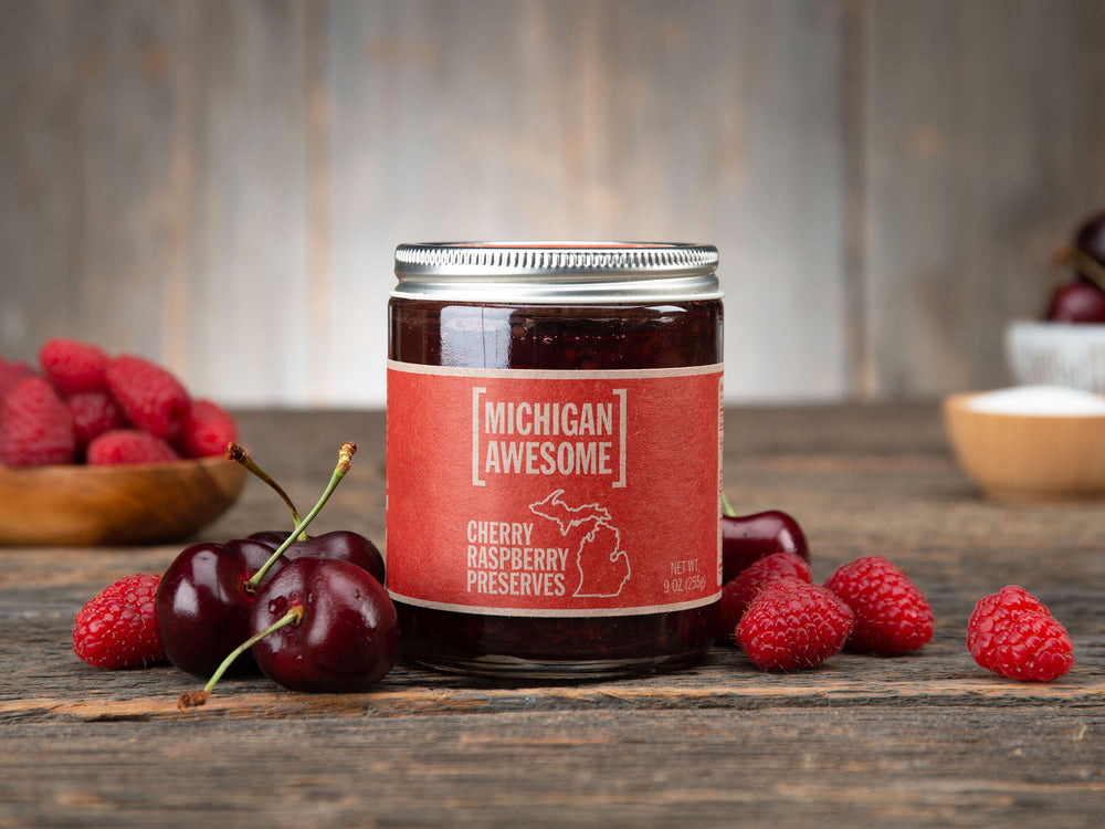 Cherry Raspberry Preserves