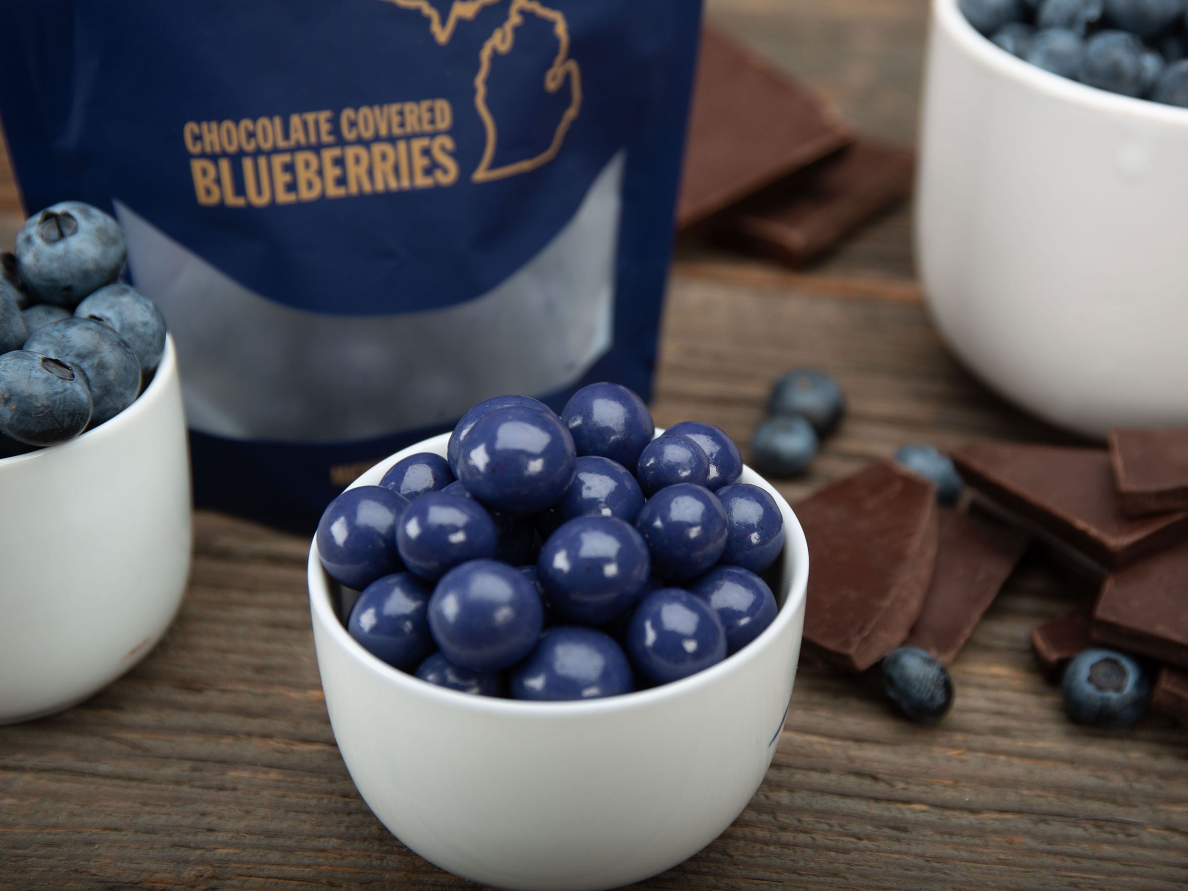 Milk Chocolate Blueberries