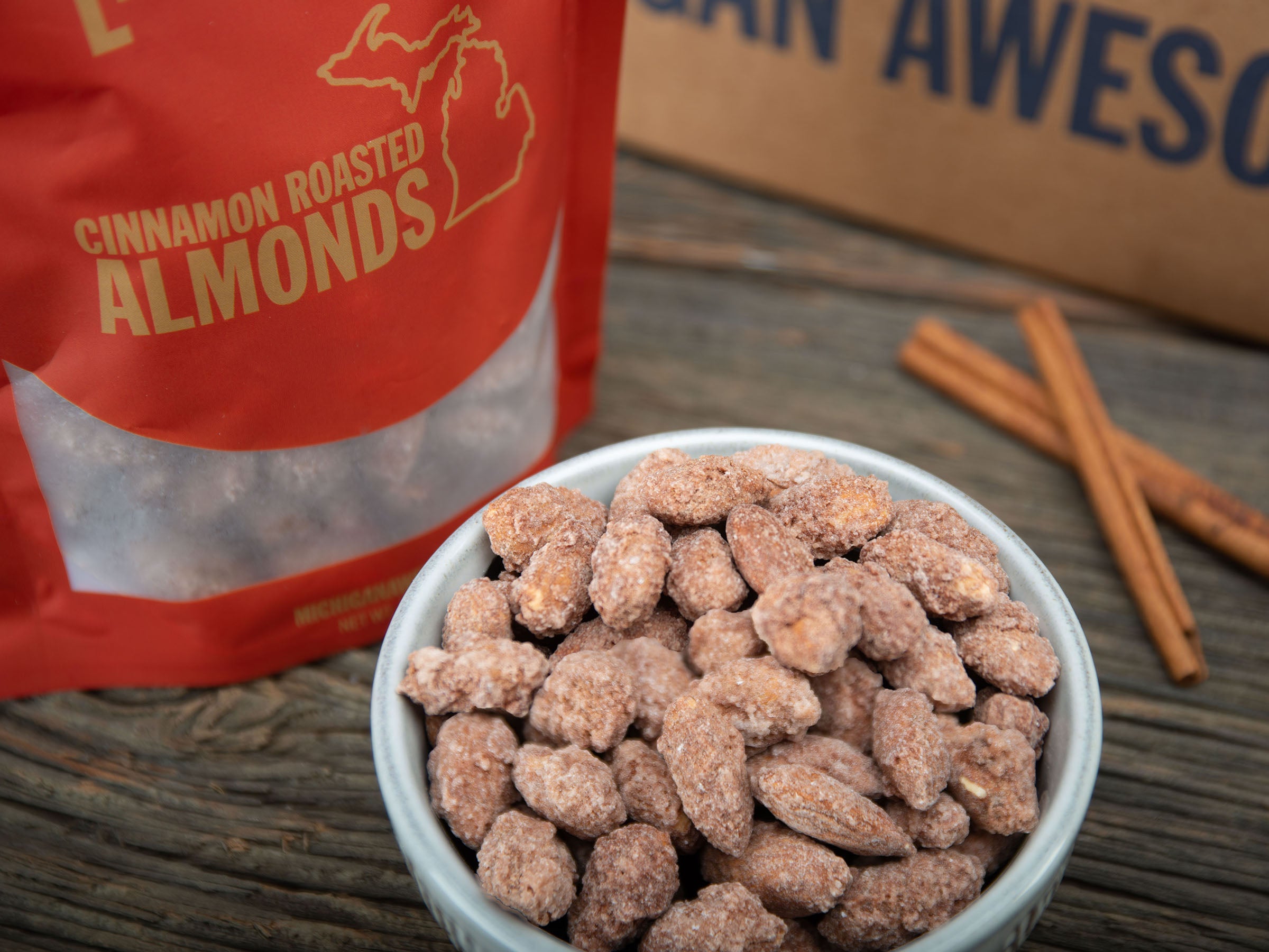 Cinnamon Roasted Almonds