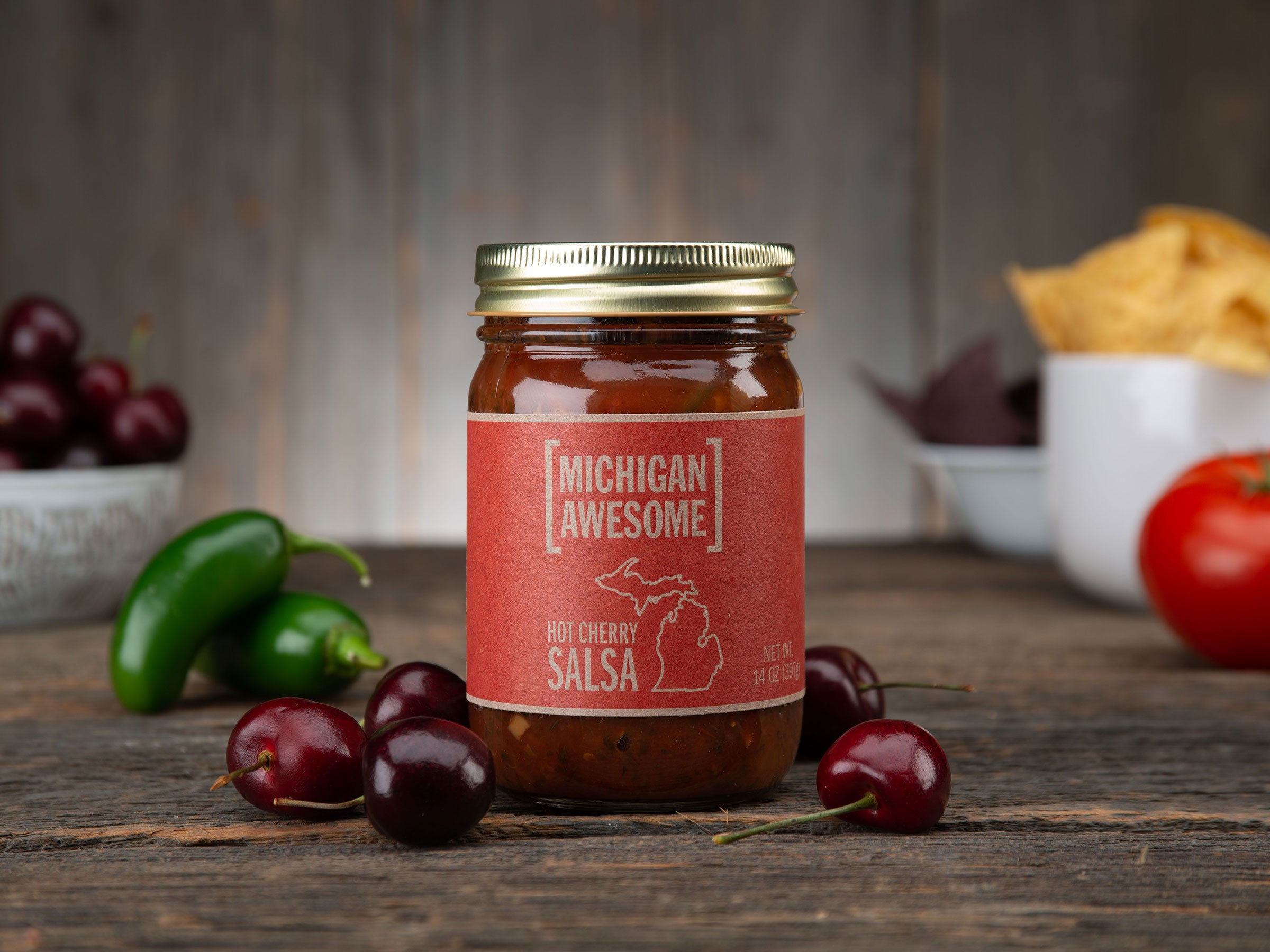 Hot Cherry Salsa