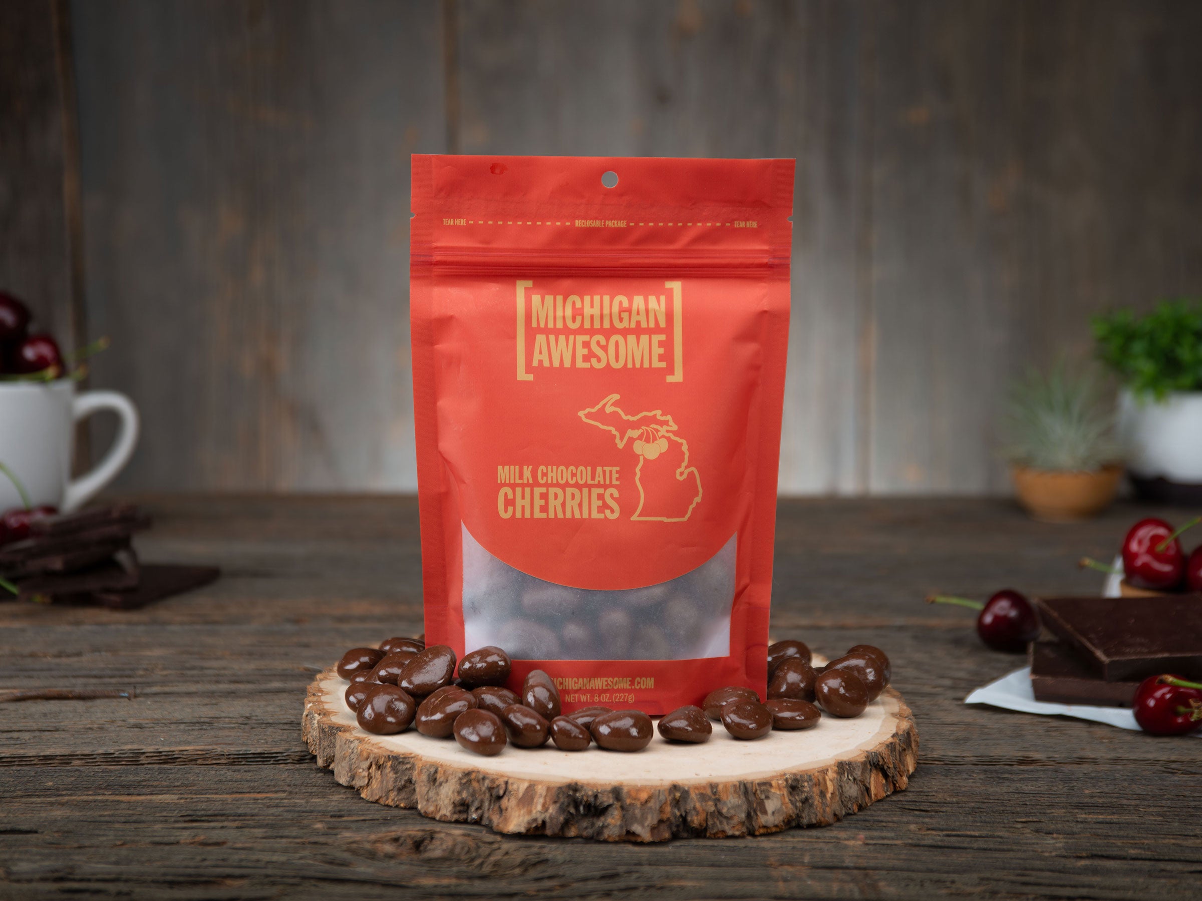 Michigan Milk Chocolate Cherries | Made In Michigan – Michigan Awesome