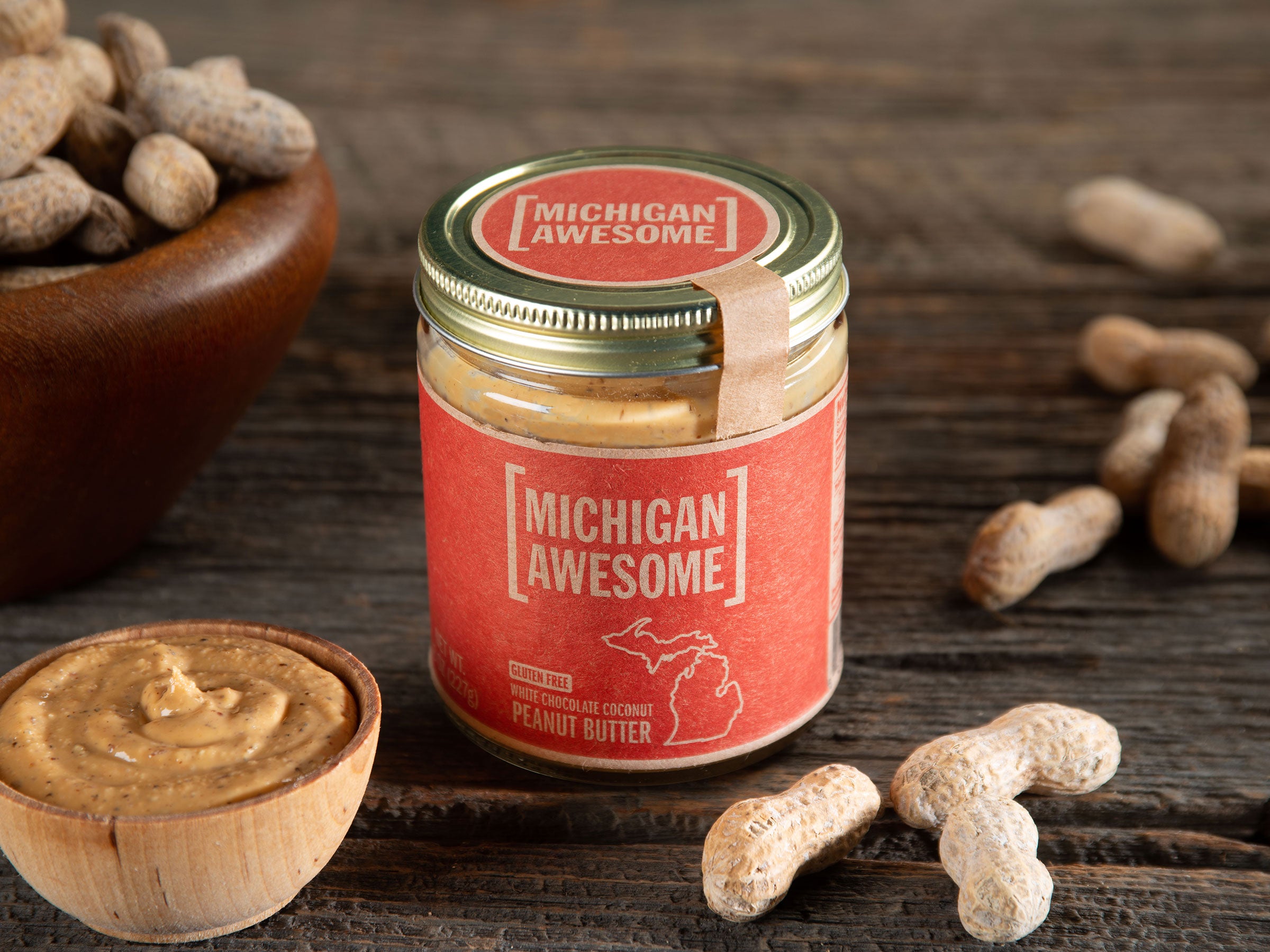 White Chocolate Coconut Peanut Butter