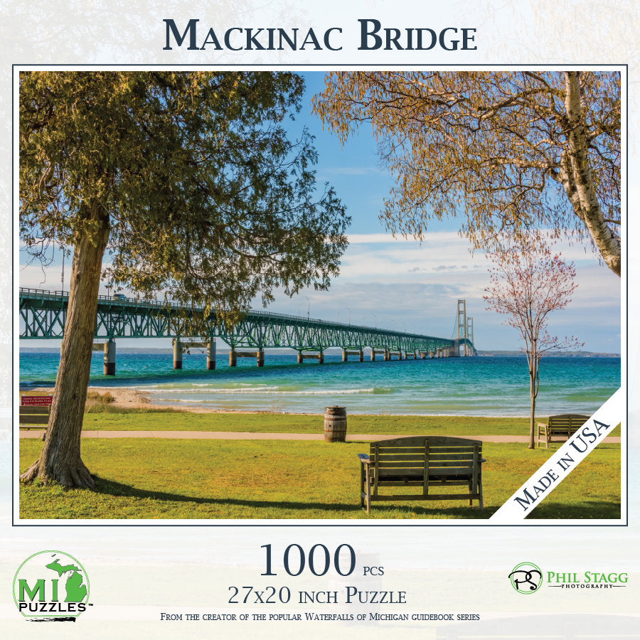 Mackinac Bridge 1000-Piece Puzzle