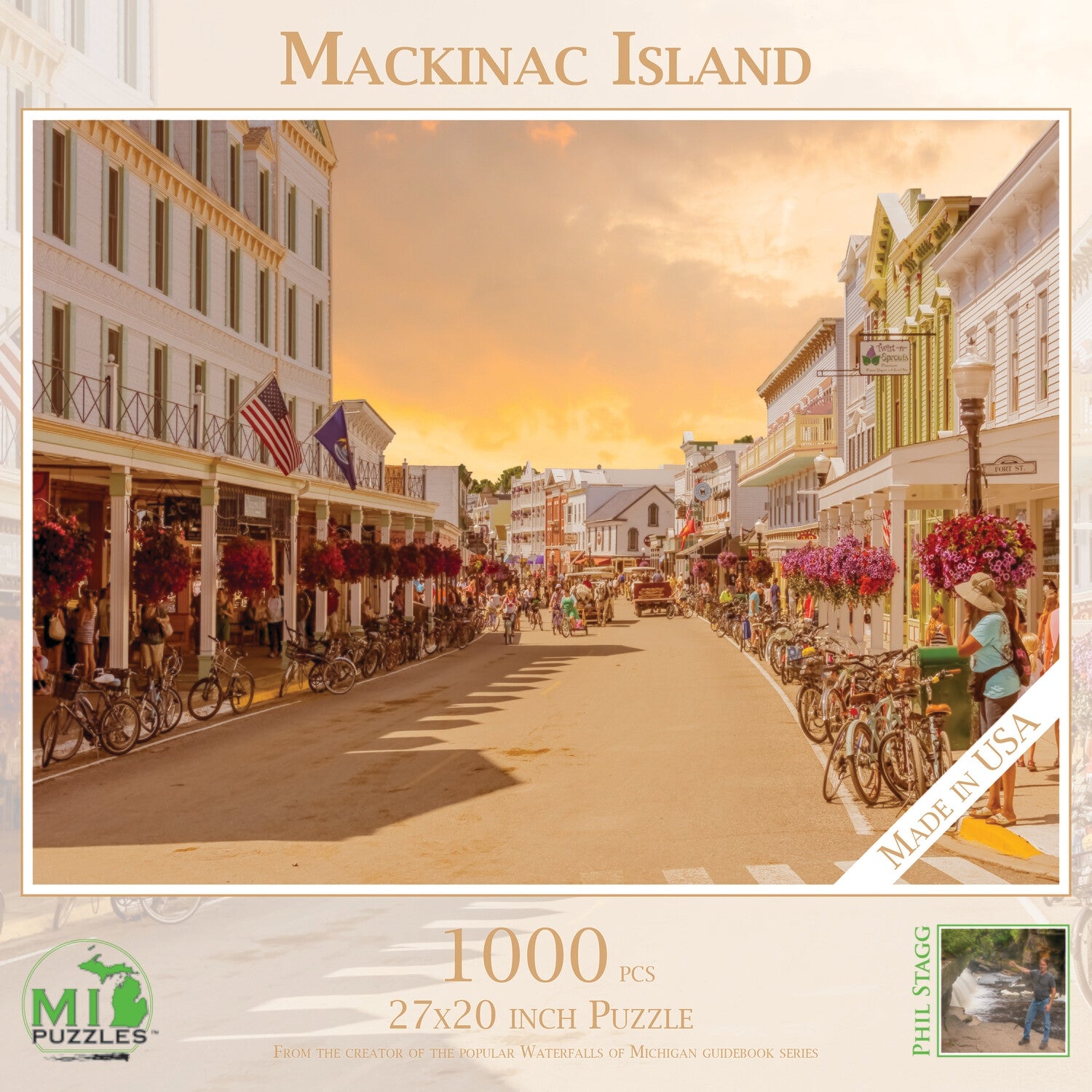 Mackinac Island - Main Street 1000-Piece Puzzle