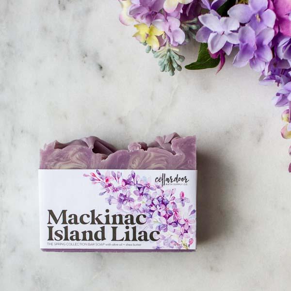 Mackinac Island Lilac Artisan Bar Soap
