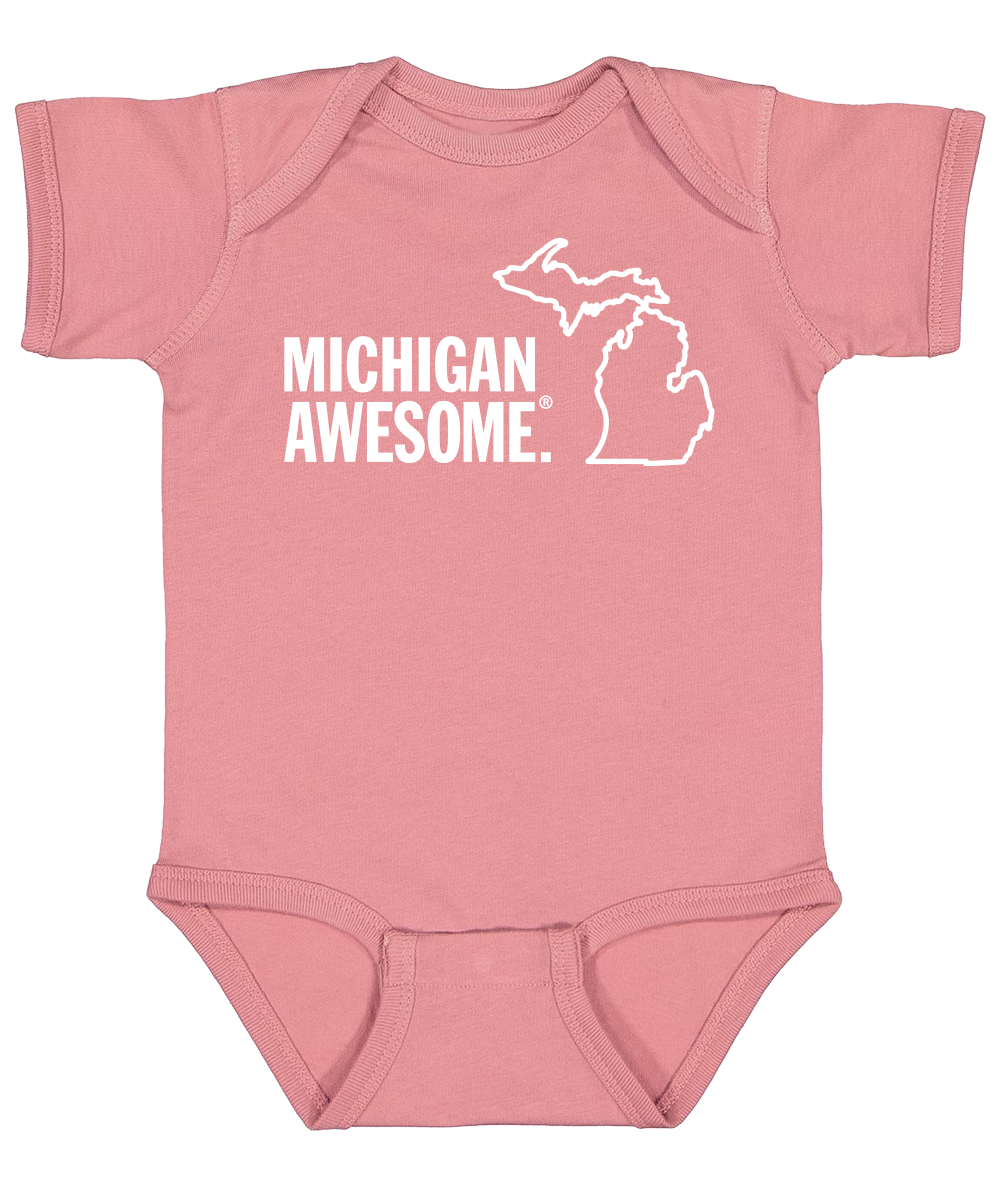 Michigan Awesome Baby Onesie