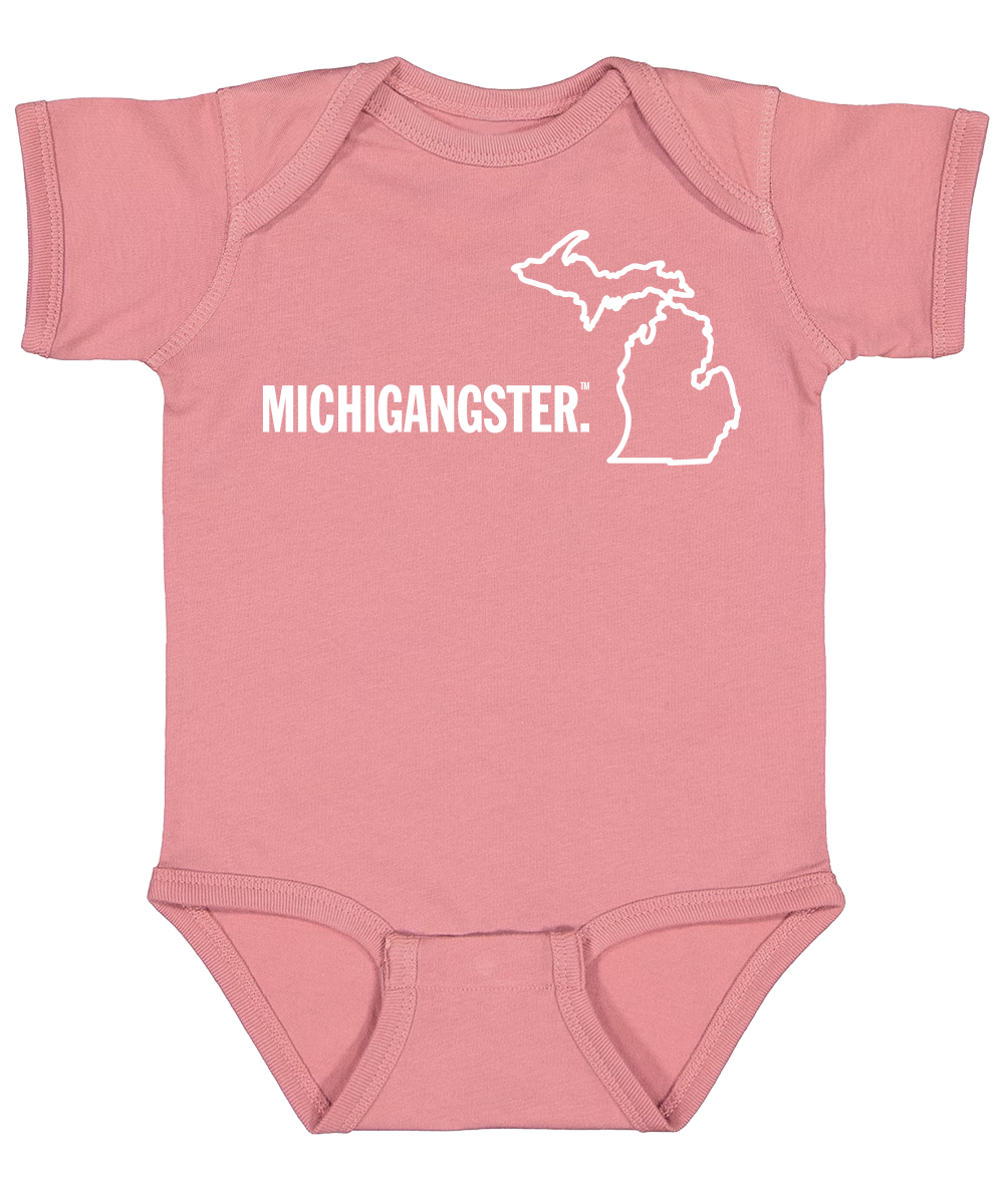 Michigangster Baby Onesie