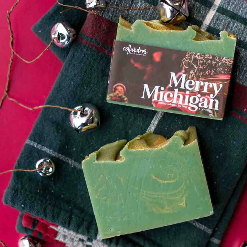 Merry Michigan Artisan Bar Soap