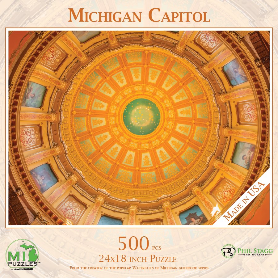 Michigan Capitol 500-Piece Puzzle