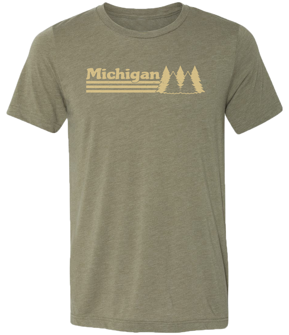 Michigan Trees Unisex T-Shirt