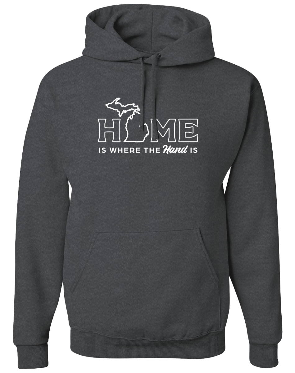 Home Is Where The Hand Is Hoodie