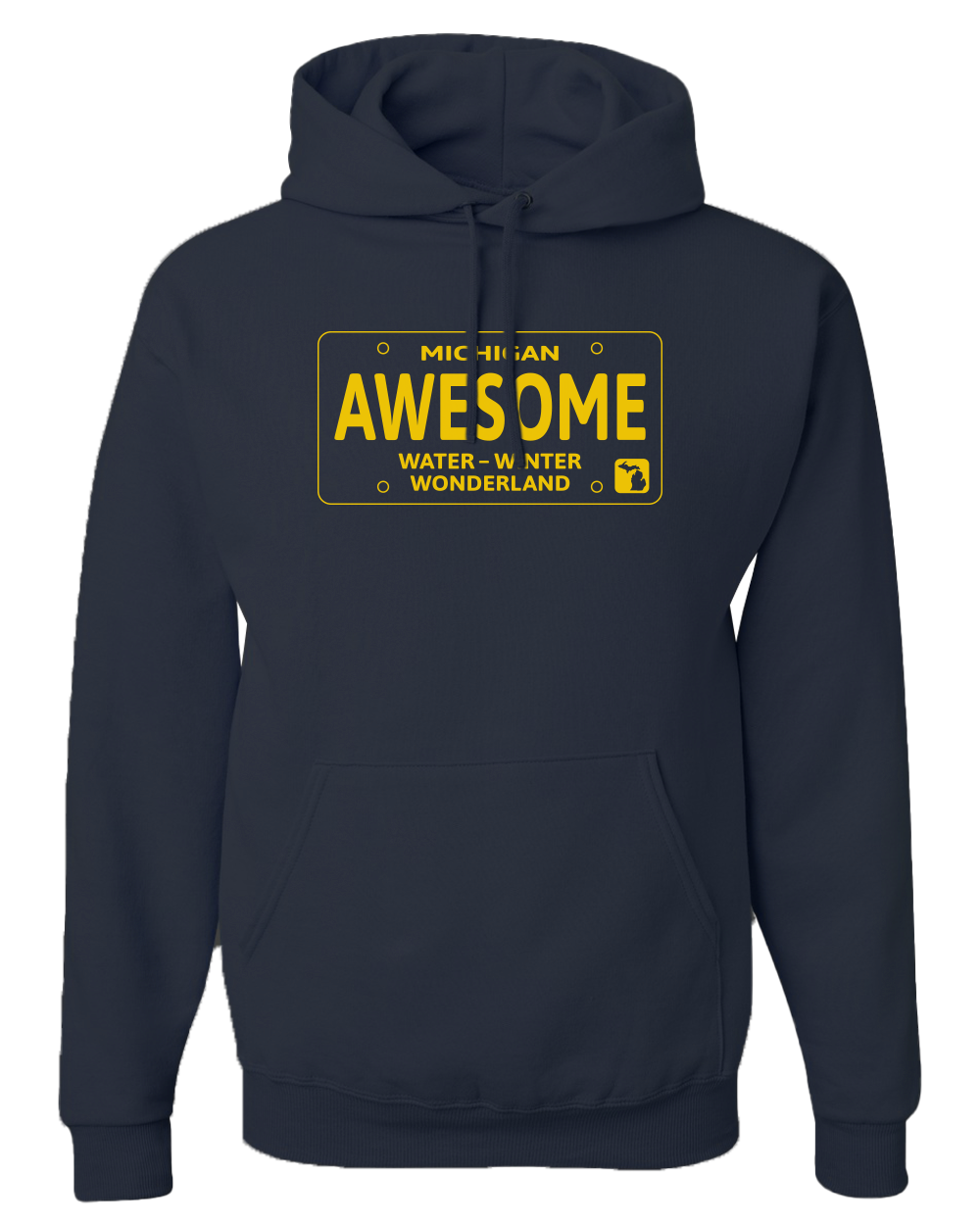 Water-Winter Wonderland Hoodie – Michigan Awesome