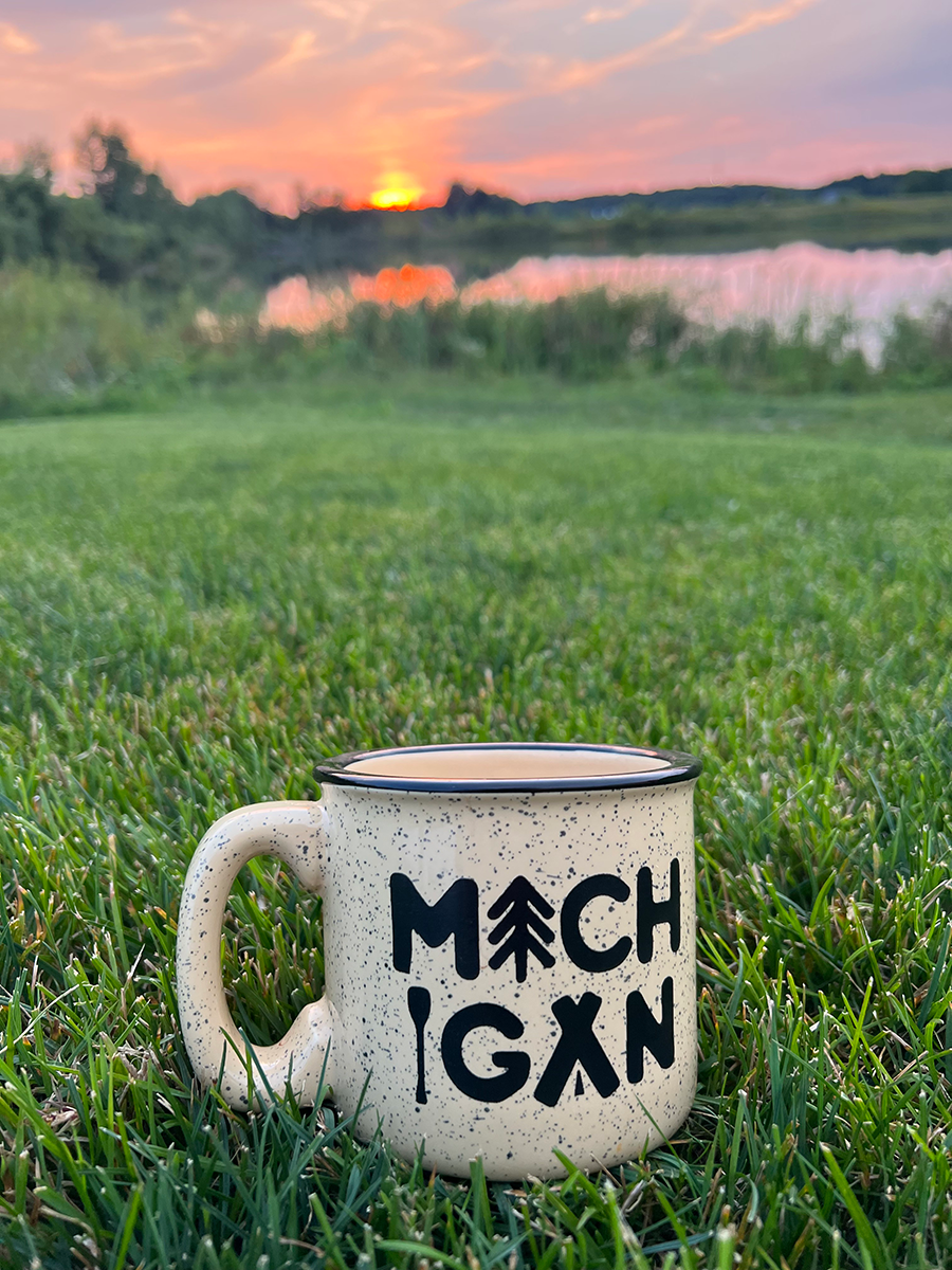 Camp Life Campfire Mug, Camping Mug, Outdoor Mugs, Nature Mug