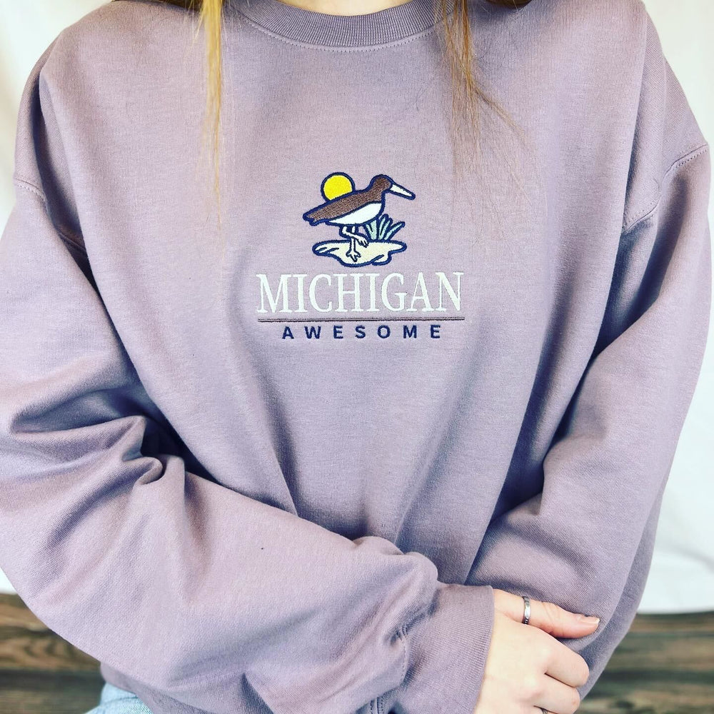 Sandpiper Embroidered Crewneck Sweatshirt