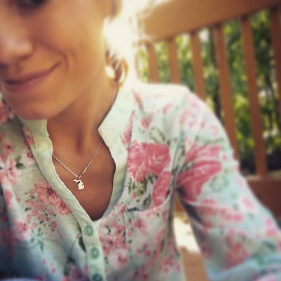 Mini Michigan Necklace