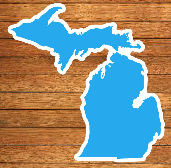 Michigan Die-Cut Sticker