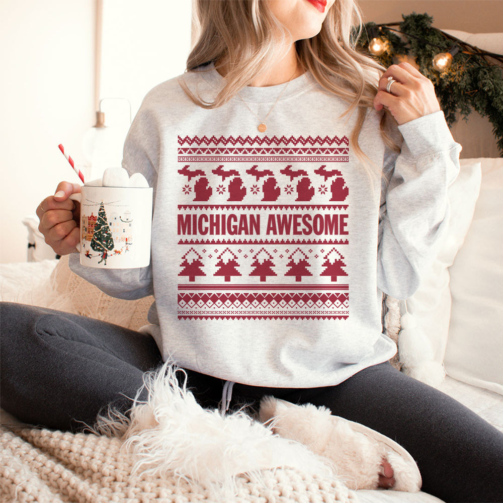 Ugly Christmas Sweater' Crewneck Sweatshirt (CLOSEOUT)