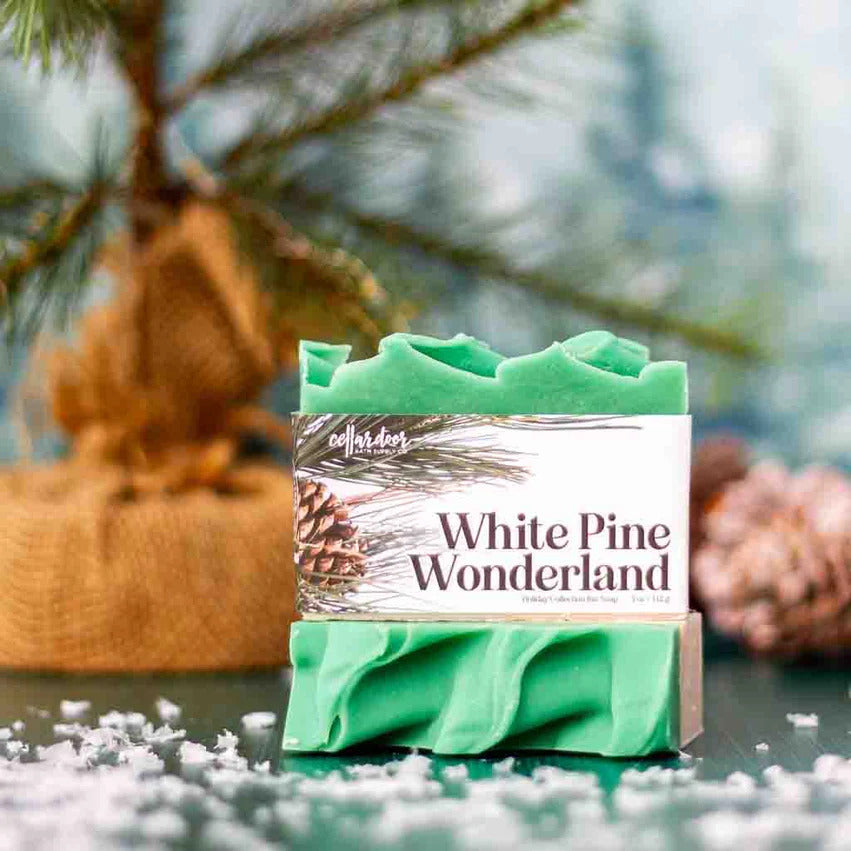White Pine Wonderland Artisan Bar Soap