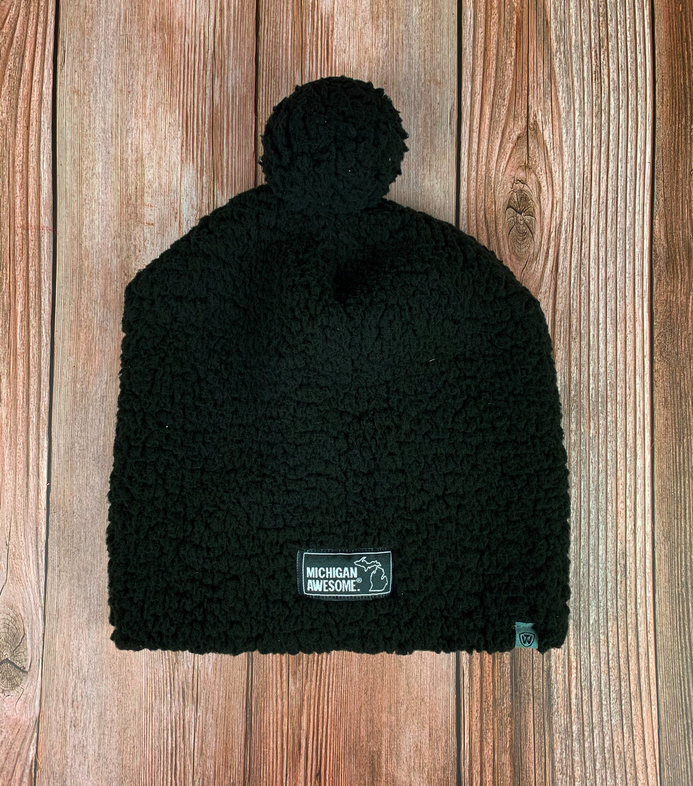 Sherpa Pom Beanie (CLOSEOUT)