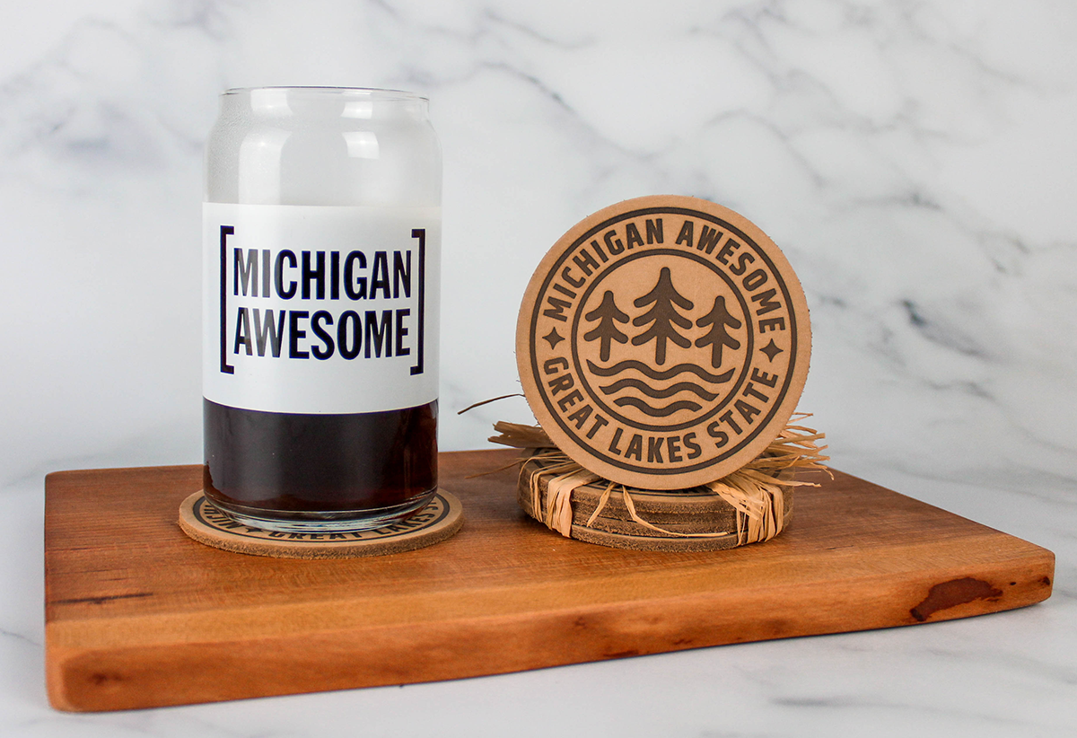 Great Lakes Icon Coasters - Set of 4