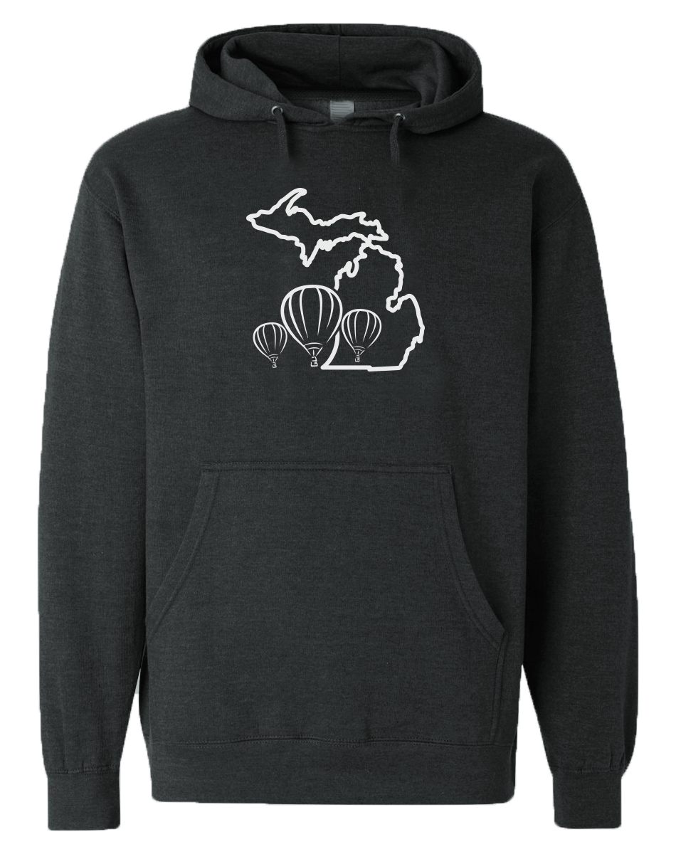 Hot Air Balloon Michigan Hoodie