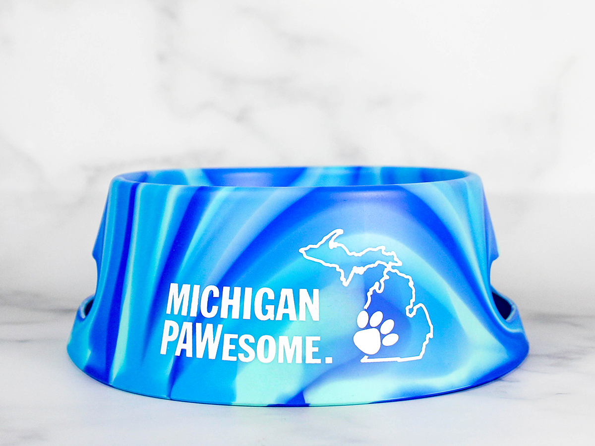 Michigan PAWesome Sili Dog Bowl