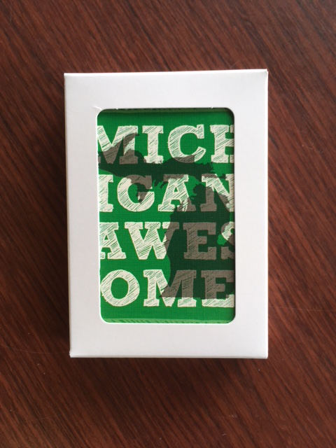 Michigan Awesome Playing Cards