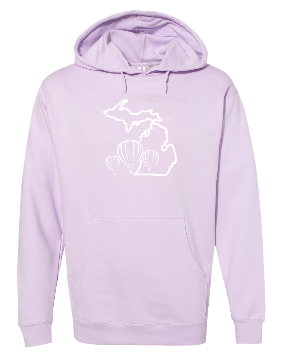 Hot Air Balloon Michigan Hoodie