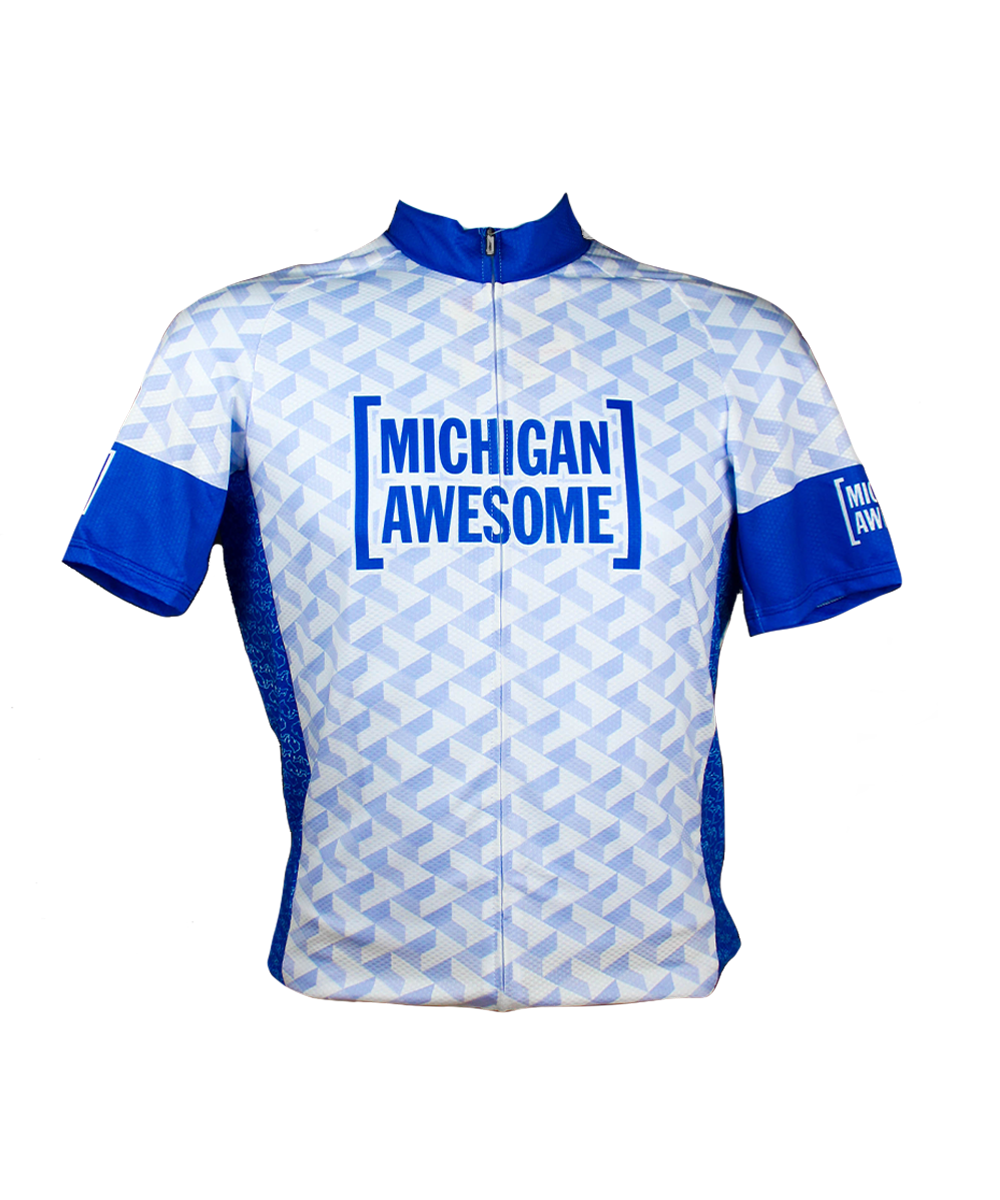 Michigan Awesome Men's Cycling Jersey (CLOSEOUT)